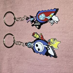 Nightmare before christmas Keychain Set